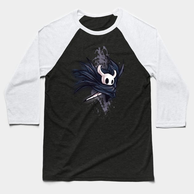 Hollow Knight Baseball T-Shirt by DoubleZero_24